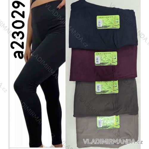 Legíny dlhé zateplené dámske nadrozmer (3XL - 6XL) MIE25A23029
