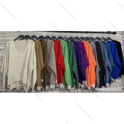 Sveter slabý dlhý rukáv dámsky (S/M/L ONE SIZE) IMPOZ25YNK-00052