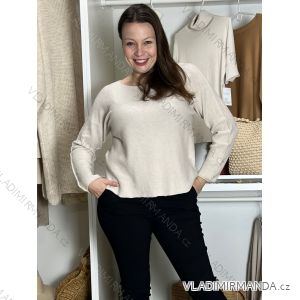 Sveter dlhý rukáv dámsky (S/M/L ONE SIZE) INDICKÁ MÓDA IMWKA251111