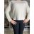 Sveter dlhý rukáv dámsky (S/M/L ONE SIZE) INDICKÁ MÓDA IMWKA251111
