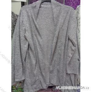 Cardigan dlhý rukáv dámsky nadrozmerné (xl-3XL) OSLIL polski moda PM117040
