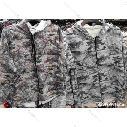 Mikina dlhý rukáv dámsky nadrozmerné (xl-4XL) OSLIL polski moda PM117051