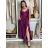 Šaty dlhé elegantné na ramienka dámske AMANDA  (S/M ONE SIZE) TALIANSKA MODA IM323022
