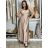 Šaty dlhé elegantné na ramienka dámske AMANDA  (S/M ONE SIZE) TALIANSKA MODA IM323022
