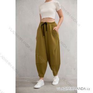Nohavice outdoorové dámske nadrozmer (46/48/50 ONE SIZE) TALIANSKA MÓDA IM425613