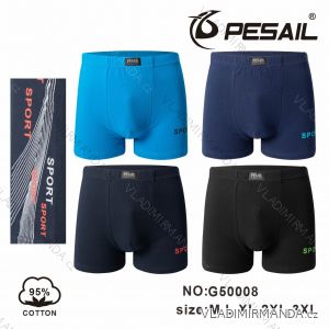Boxerky bavlnené pánske (M-3XL) PESAIL PES25G50008