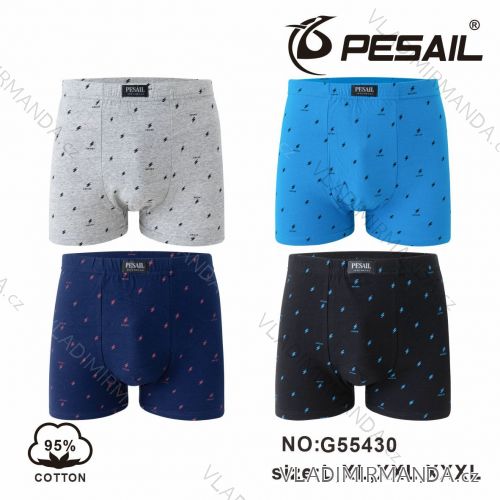 Boxerky bavlnené pánske (M-3XL) PESAIL PES25G55430