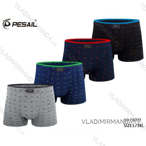 Boxerky bavlnené pánske (L-3XL) PESAIL PES25T0277