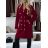Kabát zimný chlpatý dlhý rukáv dámsky (S/M/L ONE SIZE) TALIANSKA MÓDA IMD25236