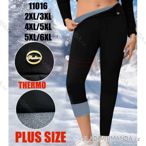 Legíny dlhé thermo dámske nadrozmer (2XL/3XL - 4XL/5XL - 5XL/6XL) MIE2511016