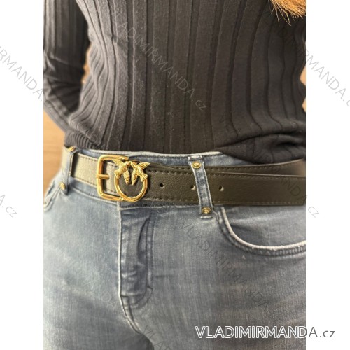 Opasok dámsky (ONE SIZE) TALIANSKA MÓDA IMWS250003/DUR ONE SIZE čierna