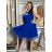 Šaty plesové elegantní na ramínka dámské (S/M ONE SIZE) ITALSKá MóDA IM322303