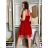 Šaty plesové elegantní na ramínka dámské (S/M ONE SIZE) ITALSKá MóDA IM322303