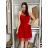 Šaty plesové elegantní na ramínka dámské (S/M ONE SIZE) ITALSKá MóDA IM322303