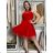 Šaty plesové elegantné na ramienka dámske (S/M ONE SIZE) TALIANSKA MóDA IM322303/UL S/M kráľovská modrá