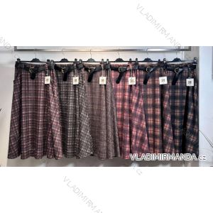 Sukňa dlhá s opaskom dámska (XS/S/M ONE SIZE) TALIANSKA MÓDA IMM25M8028