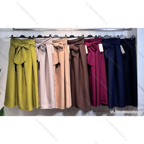 Sukňa dlhá dámska (S/M/L ONE SIZE) TALIANSKA MÓDA IMM25M8019