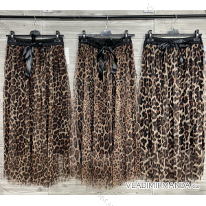 Sukňa dlhá leopardia dámska (S/M/L ONE SIZE) TALIANSKA MÓDA IMPOZ25SYO-24493