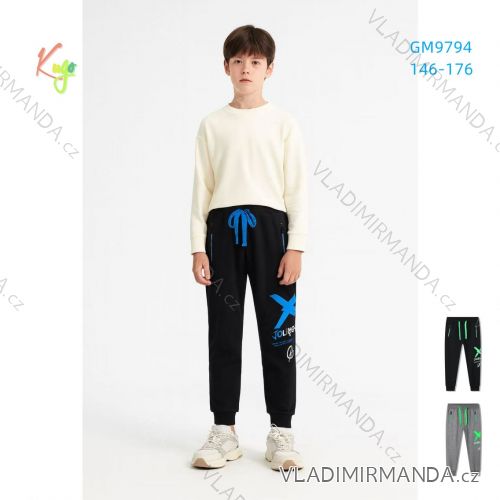 Tepláky dorast chlapčenské (146-176) KUGO GM9794