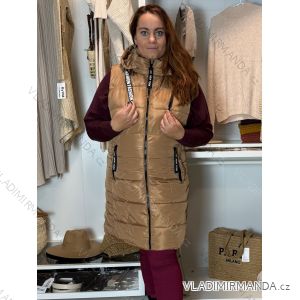 Vesta dlhá s kapucňou dámska nadrozměr (3XL-7XL) SKORP HH-071TOBIG/DU