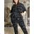 Mikina oversize na zips s kapucňou dlhý rukáv dámska WRITE  (M/L/XL ONE SIZE) TALIANSKA MÓDA IMPOZ25JSD-16583/DU M/L/XL biela