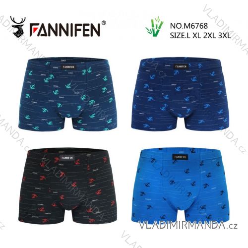 Boxerky pánske bambus nadrozmer (L-3XL) PESAIL PES25M6768