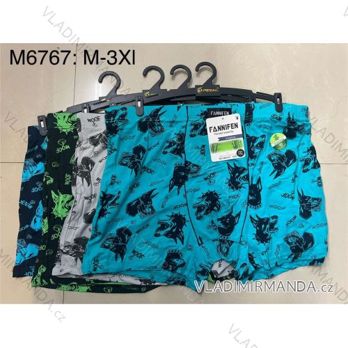 Boxerky pánske bambus nadrozmer (M-3XL) PESAIL PES25M6767