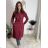 Kabát dlhý slabý s opaskom dlhý rukáv dámsky (S/M/L ONE SIZE) TALIANSKA MÓDA IMWKK252579