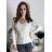 Sveter úpletový tenký dlhý rukáv dámsky  FREA (S/M/L ONE SIZE) TALIANSKA MÓDA IMD25150/DR hnědá camel S/M/L