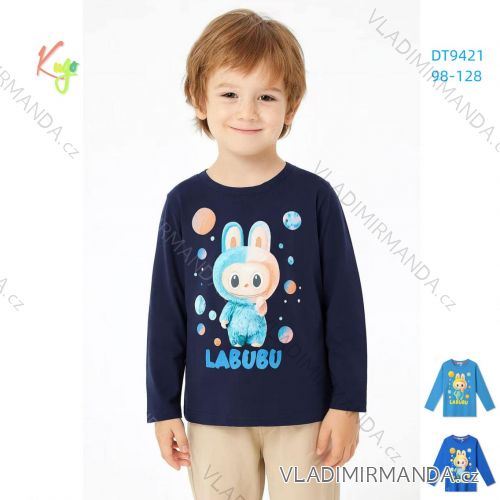 Tričko dlhý rukáv detské chlapčenské (98-128) KUGO DT9421