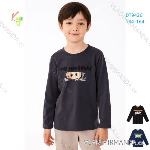 Tričko dlhý rukáv dorast chlapčenské (134-164) KUGO DT9426