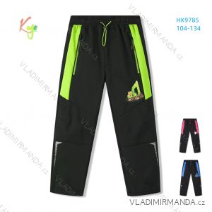 Nohavice outdoorové detské chlapčenské a dievčenské (104-134) KUGO HK9785