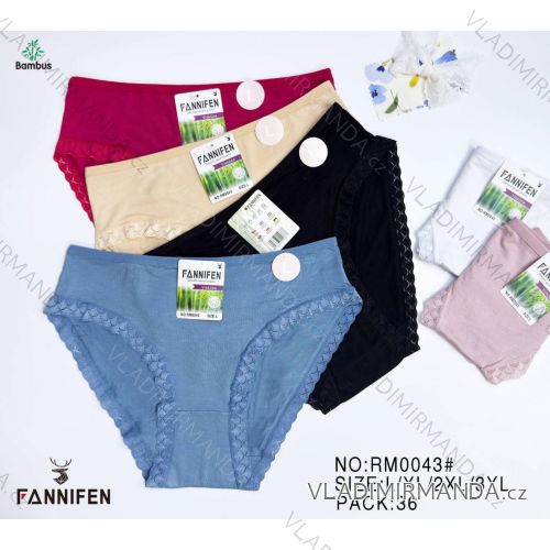 Nohavičky bambus dámske nadrozměr (L-3XL) PESAIL PES25RM0048