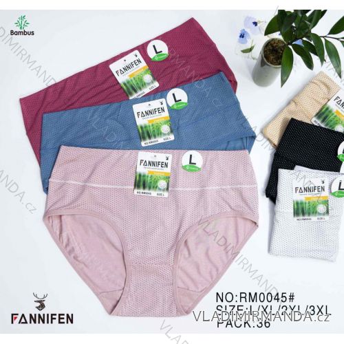 Nohavičky bambus dámske nadrozměr (L-3XL) PESAIL PES25RM0045