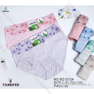 Kalhotky dámské bambusové nadrozměr (L-3XL) YZLY PES25RZ1012