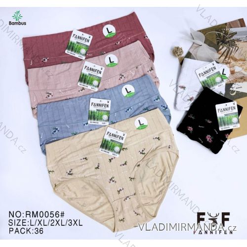 Nohavičky bambus dámske nadrozměr (L-3XL) PESAIL PES25RM0056