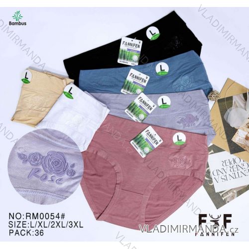 Nohavičky bambus dámske nadrozměr (L-3XL) PESAIL PES25RM0054