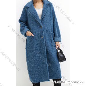 Kabát dlhý rukáv dámsky (S/M/L ONE SIZE) TALIANSKA MÓDA IMPLI2521012A