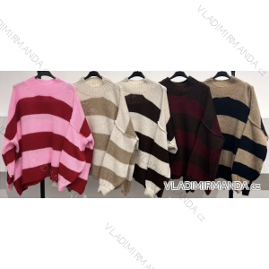 Sveter dlhý rukáv dámsky (S/M/L ONE SIZE) TALIANSKA MÓDA IMPLI2531150