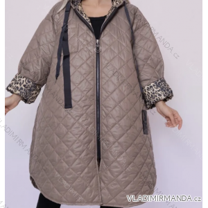 Kabát oversize s kapucňou dlhý rukáv dámsky (S/M/L ONE SIZE) TALIANSKA MÓDA IMPLI2539062