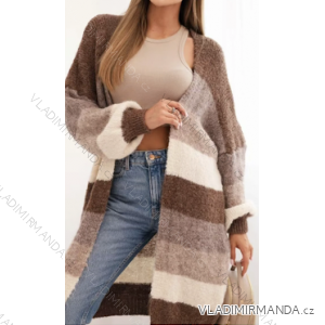 Cardigan dlhý pletený dlhý rukáv dámsky (S/M/L ONE SIZE) TALIANSKA MÓDA IMPLI2525097