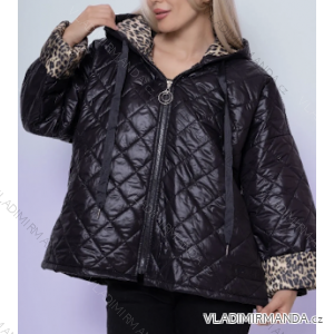 Bunda s kapucňou dlhý rukáv dámska (S/M/L ONE SIZE) TALIANSKA MÓDA IMPLI2539061