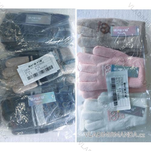 Rukavice prstové dětské (8-10) AURA.VIA AURA25GFK3036