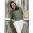 Tričko dlhý rukáv dámske MAGLIA (S/M/L ONE SIZE) IMPOZ25SM-25394/DUR S/M/L zelená khaki