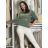 Tričko dlhý rukáv dámske MAGLIA (S/M/L ONE SIZE) IMPOZ25SM-25394/DUR S/M/L zelená khaki