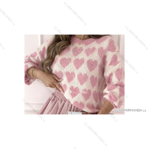 Sveter dlhý rukáv dámsky (S/M/L ONE SIZE) TALIANSKA MÓDA IMPLI2550919