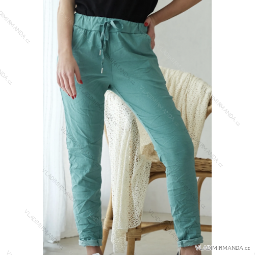 Nohavice dlhé dámske (S/M/L ONE SIZE) TALIANSKA MÓDA IMPLI258115B