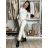 Nohavice strečové stláčače zateplené dlhé dámske PANTALONE (S/M/L ONE SIZE) TALIANSKA MÓDA IMPOZ25OL-5591