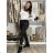 Nohavice strečové dámske  LINDA (S/M/L ONE SIZE) TALIANSKA MÓDA IM4251163