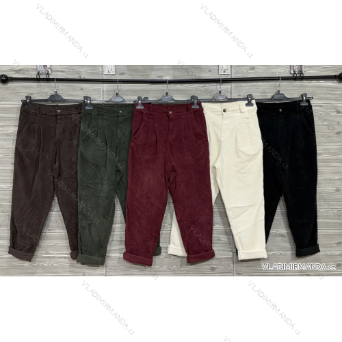 Nohavice manžestrové dámske (S/M/L ONE SIZE) IMPOZ25AM-3614
